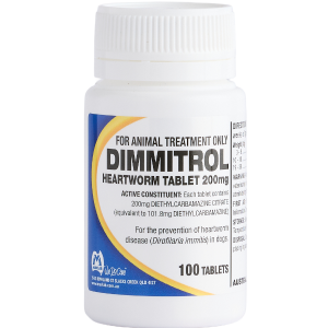 Dimmitrol Heartworm Tablets